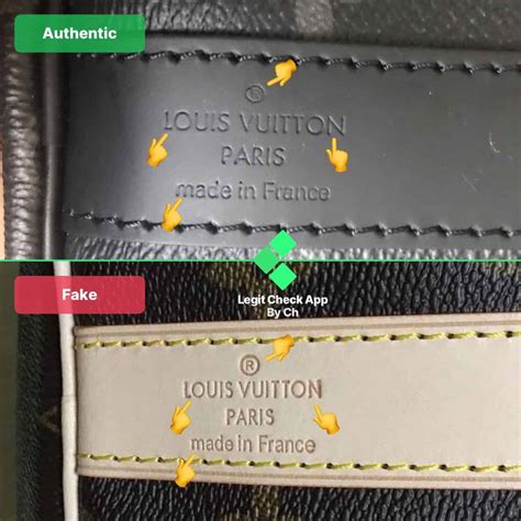 louis vuitton paris made in france real or fake|how to check for false louis vuitton.